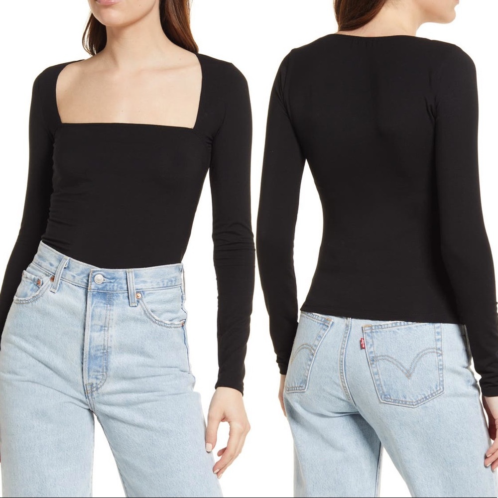 Reformation ‘Walter’ Long Sleeve Top Shirt Sz S NEW!